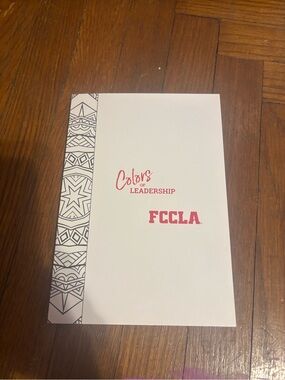 Fccla notebook/colorbook